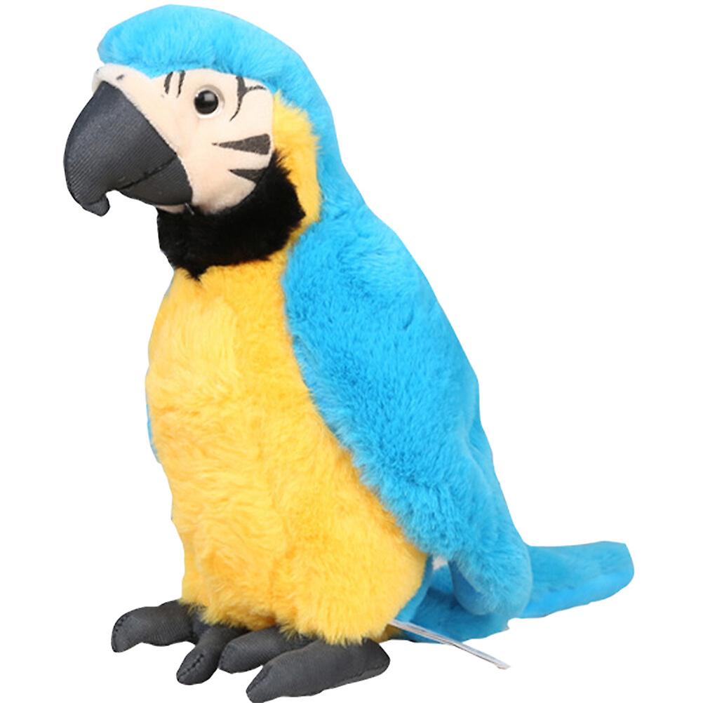 Artificial Birds Realistic Parrot Ornaments Plush Parrot Models Garden Parrot Toy