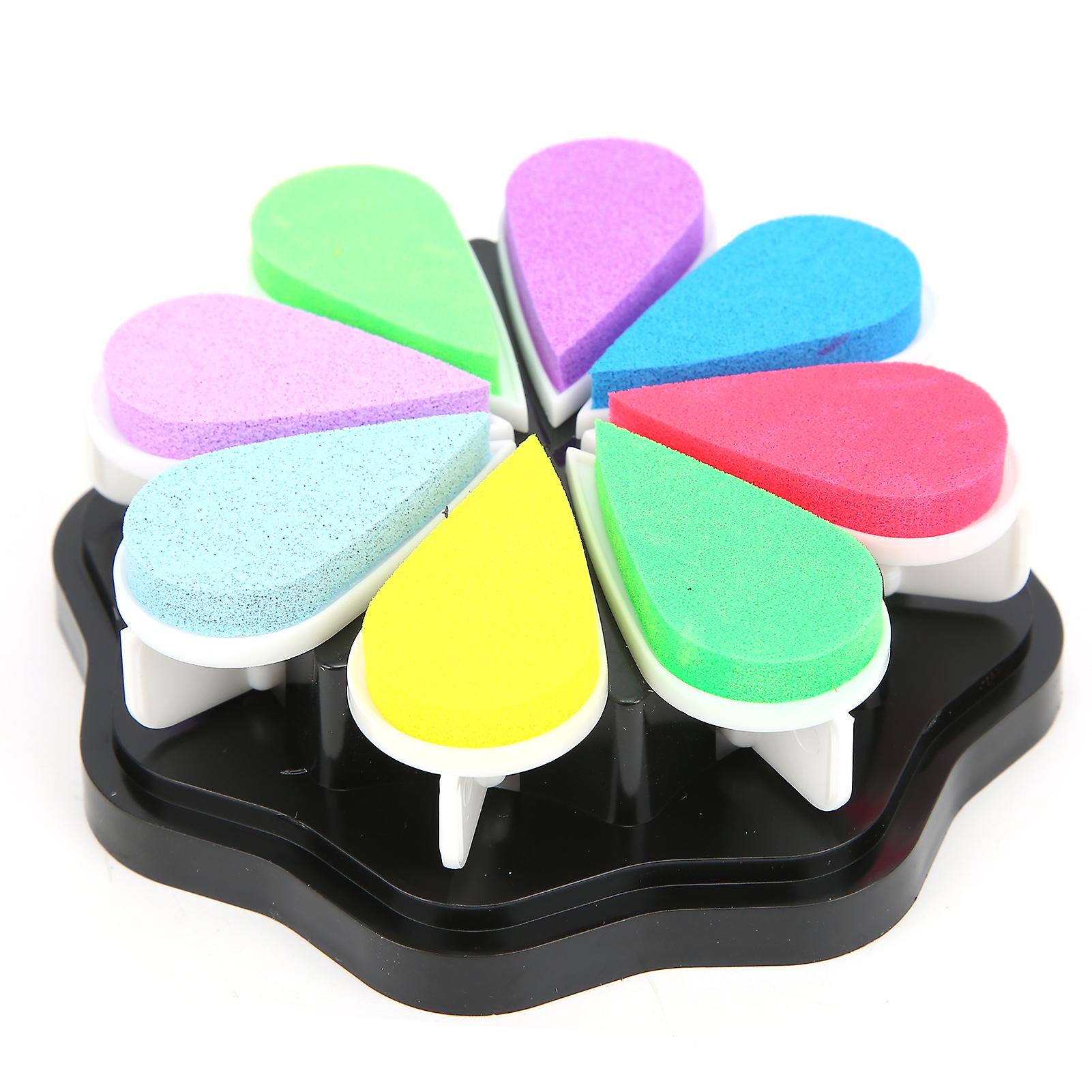 Petal Stamp Pad 8 Colors Waterbased Diy Hand Stamp Printing Pad For Ordinary Paper1031