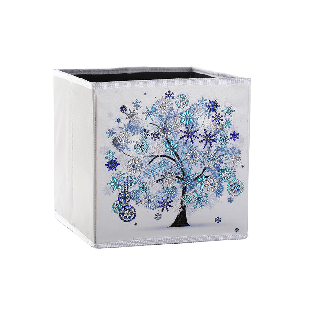 TureClos Diamond Painting Foldable Storage Box Collapsible Cube DIY Folding Organizer Basket