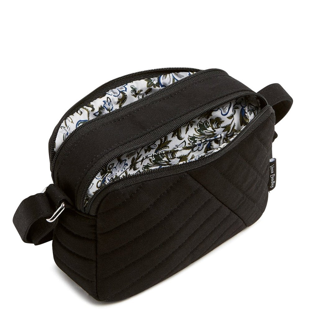 Vera Bradley  Mini Evie Crossbody Bag in Black