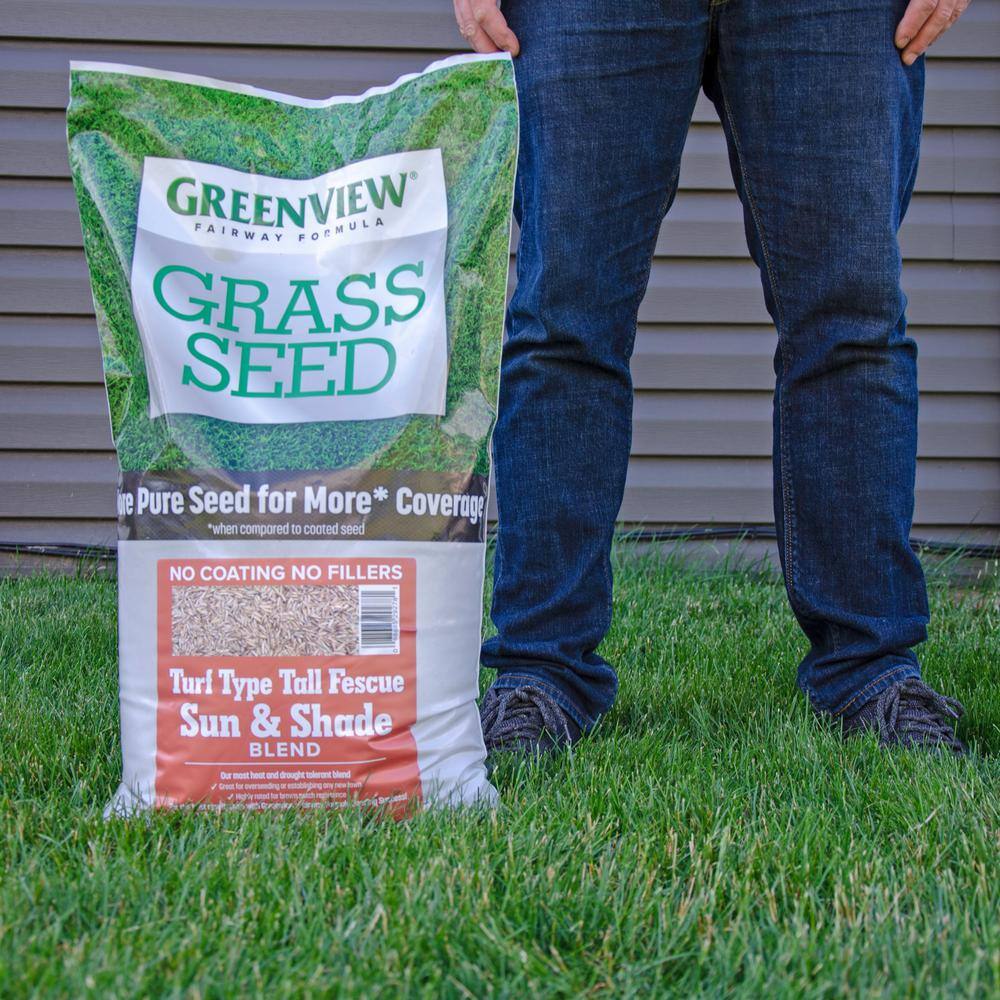 GreenView 20 lbs. Fairway Formula Grass Seed Turf Type Tall Fescue Blend (50-Bags125000 sq. ft.Pallet) 2829278