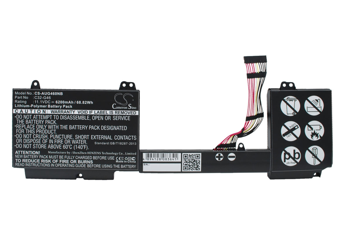 Asus G46 G46EI363VM G46V G46VW Pro G46 Pro G46V Pr Replacement Battery BatteryClerkcom Laptop and Notebook