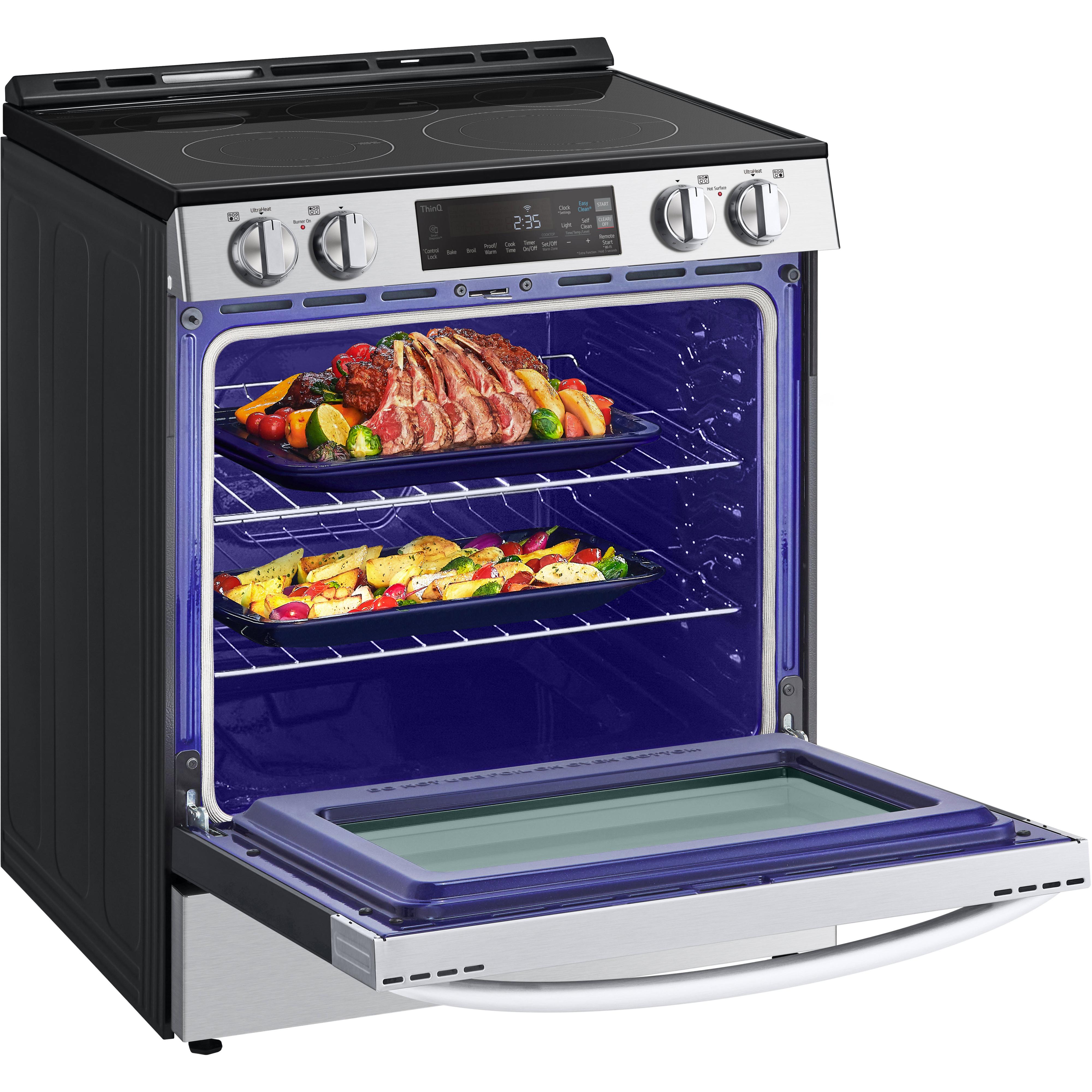 LG 30-inch Slide-in Electric Range with EasyClean? LSEL6331F