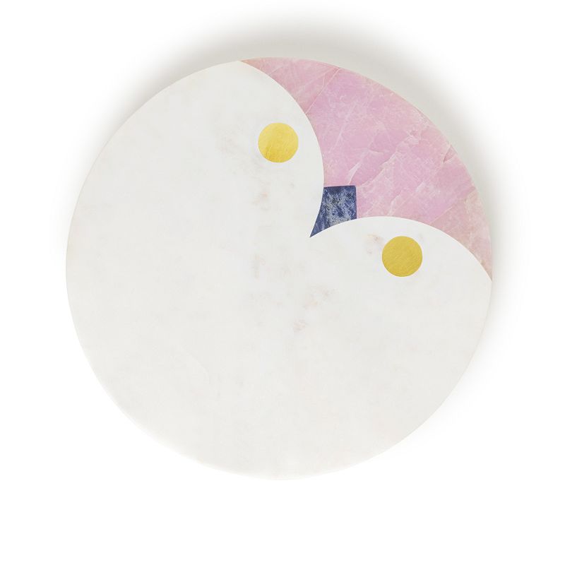 Snowy Owl Marble Cheese Board - 8