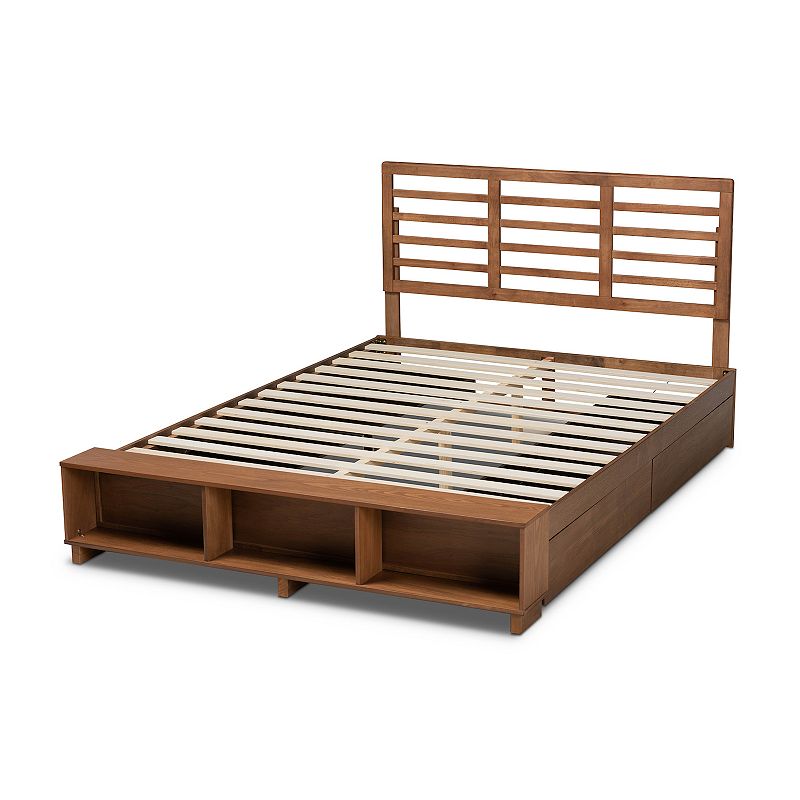 Baxton Studio Milana Platform Storage Bed