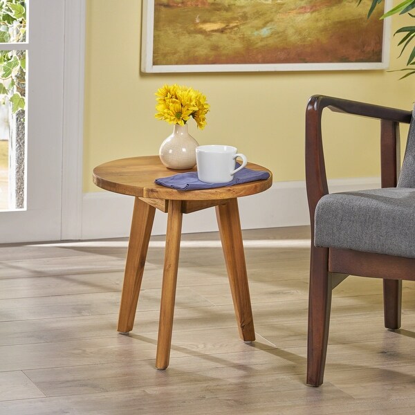 Side Table Ourdoor Garden Coffee Table Wood Side Table