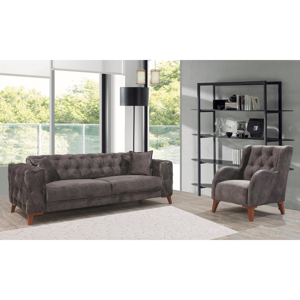 Joza 2 piece Living room Sofa and Arms chair set