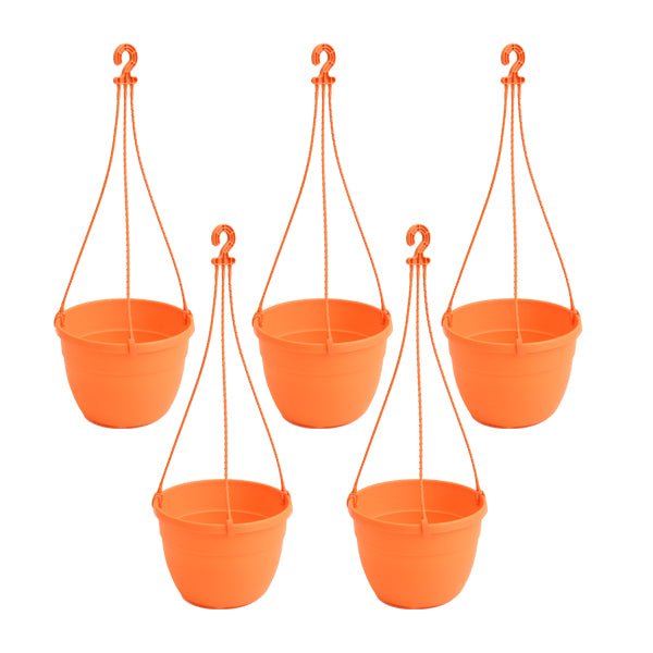 7.1 inch (18 cm) Corsica No. 18 Hanging Round Plastic Pot