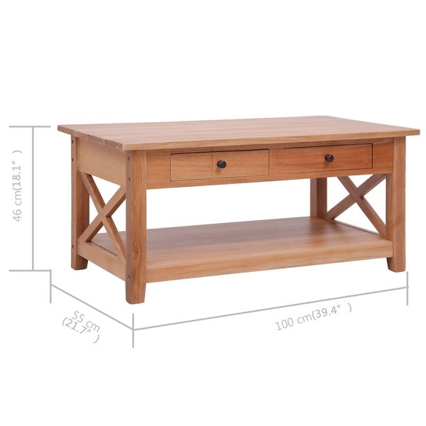 vidaXL Coffee Table 39.4