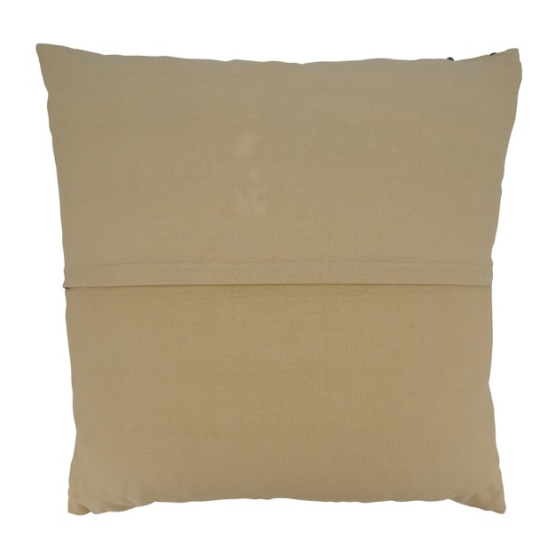 Saro Lifestyle Knotted Decorative Pillow Cover