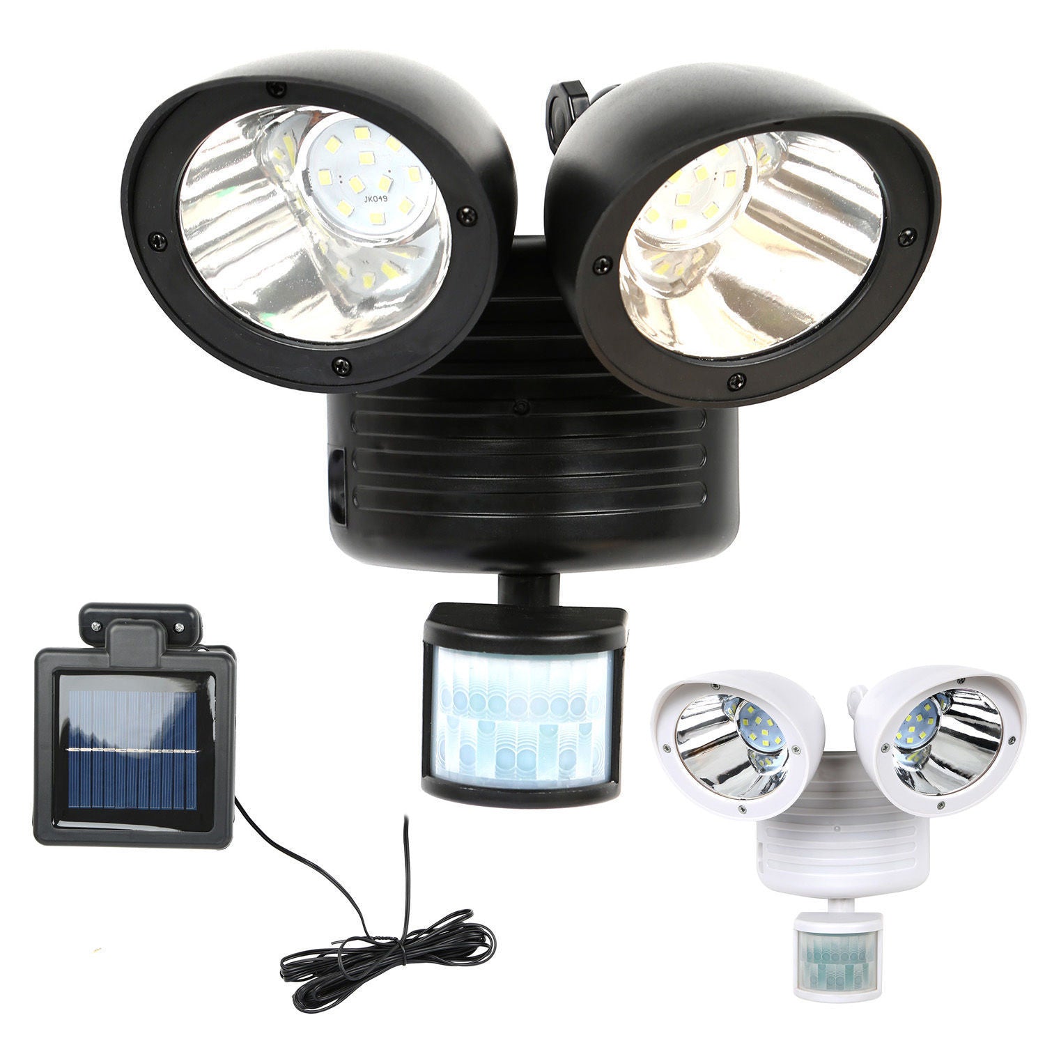 Dual 22 LEDs Security Detector Solar Spot Light Motion Sensor Outdoor Floodlight