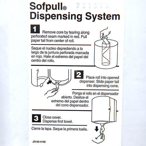 Georgia Pacific Sofpull Centerpull Junior Capacity Paper Towel Dispenser | 7 1