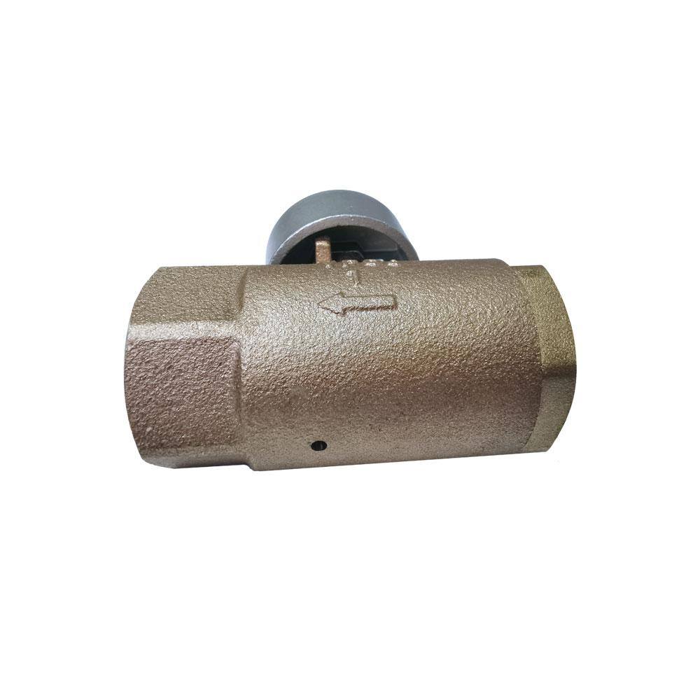 34 in. Brass FNPT In-Line Irrigation Ball Valve with Automatic Drain 78-621-01