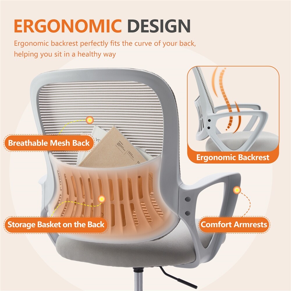 Ergonomic Drafting Chair / Tall Standing Desk Office Chair