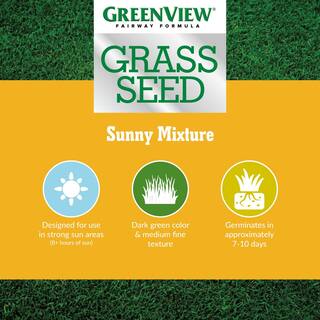 GreenView 3 lbs. Fairway Formula Grass Seed Sunny Mixture 2829339