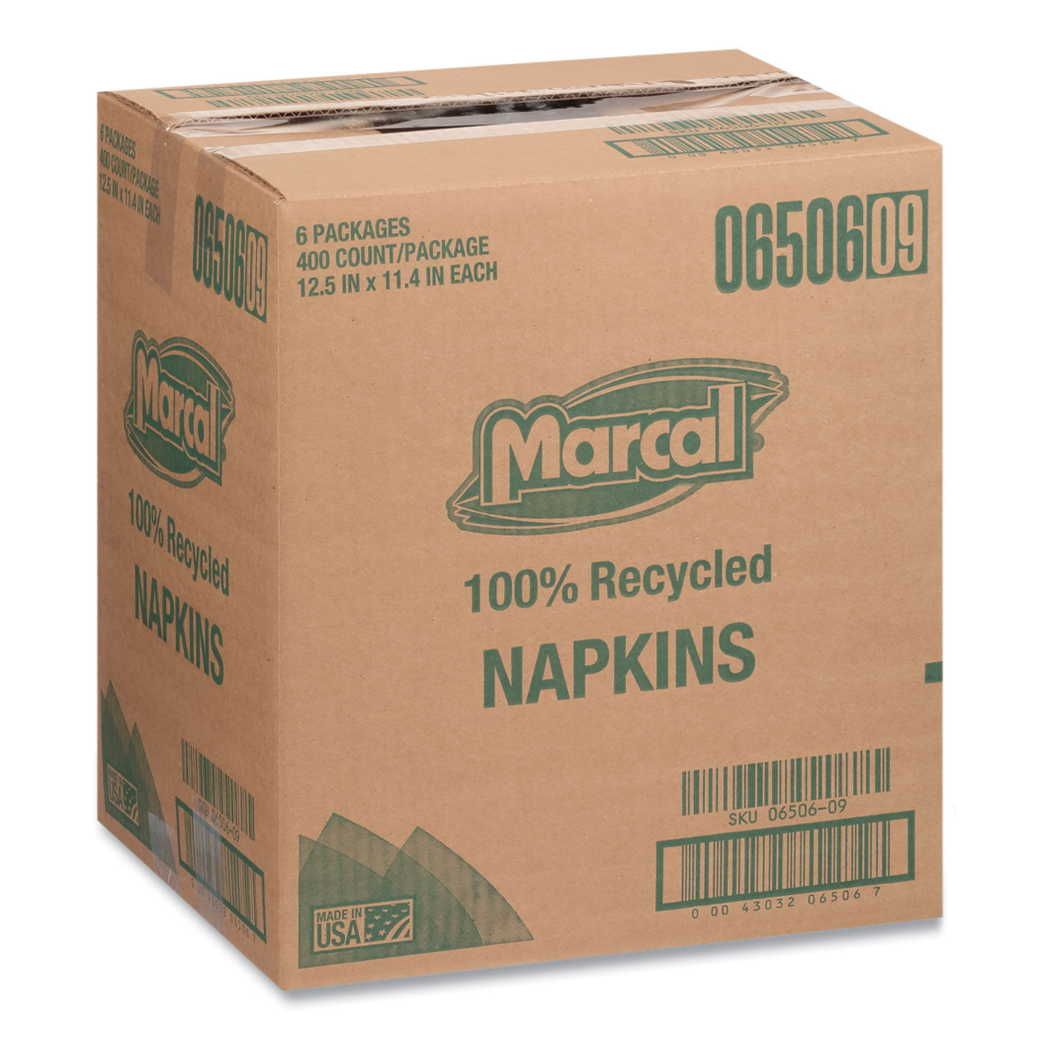 100% Recycled Lunch Napkins by Marcalandreg; MRC6506PK