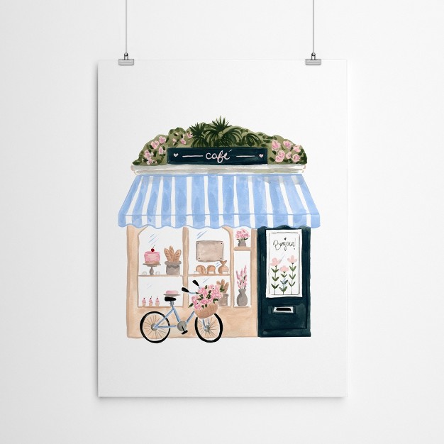 Americanflat Modern Parisian Cafe By Sabina Fenn Poster