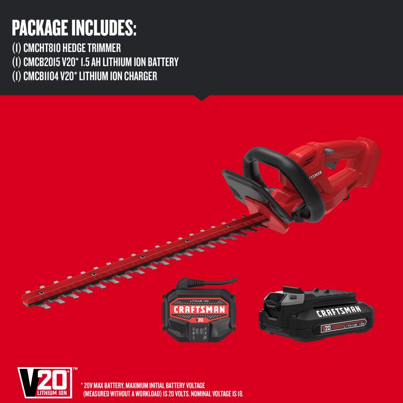 HEDGE TRIMMER KIT 20V