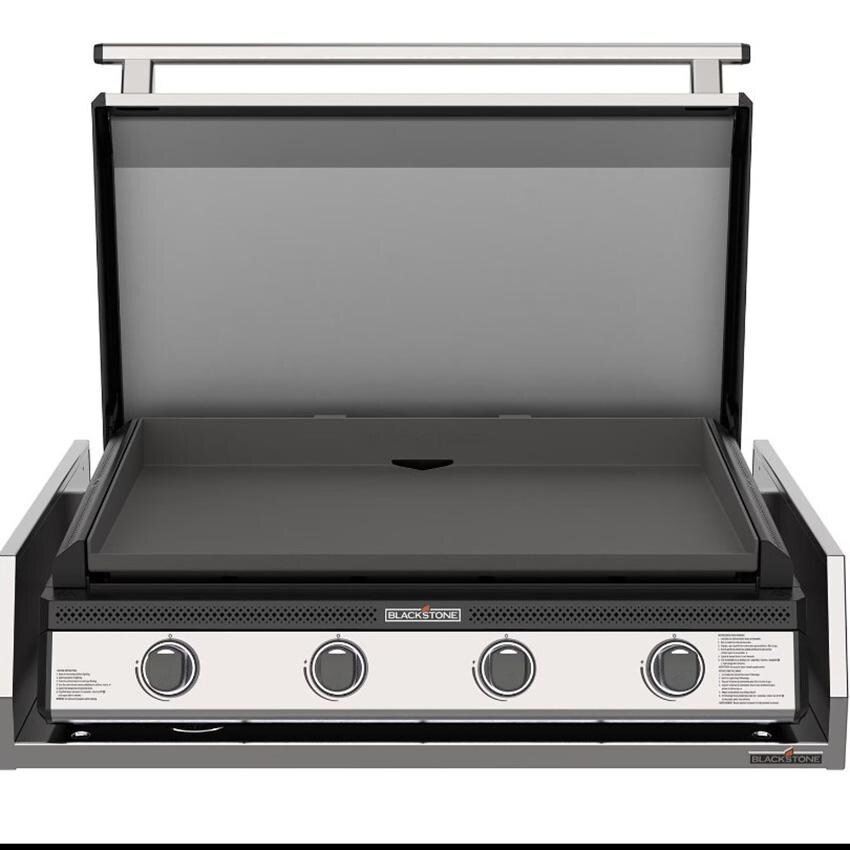 Blackstone 36-Inch Natural Gas Griddle w/Hood and Stainless Steel Insulation Jacket