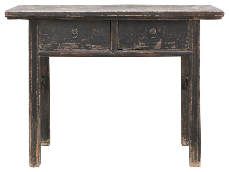 Rustic 2 Drawer Console Table  Versmissen   Contemporary   Console Tables   by Oroa   Distinctive Furniture  Houzz