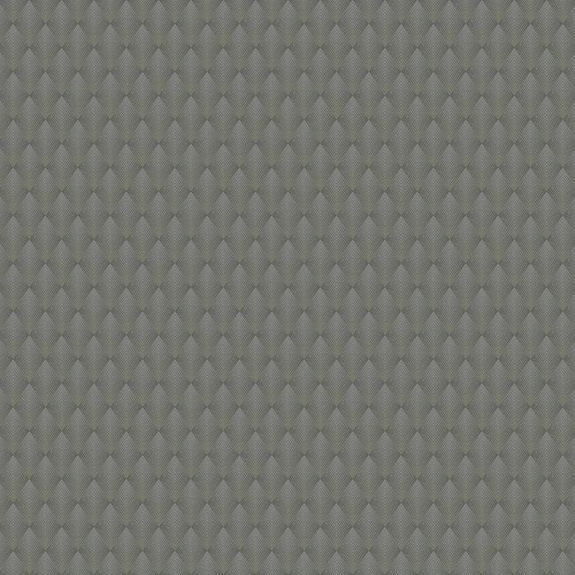 Sample Club Diamond Wallpaper in Grey and Brown from the Deco Collection