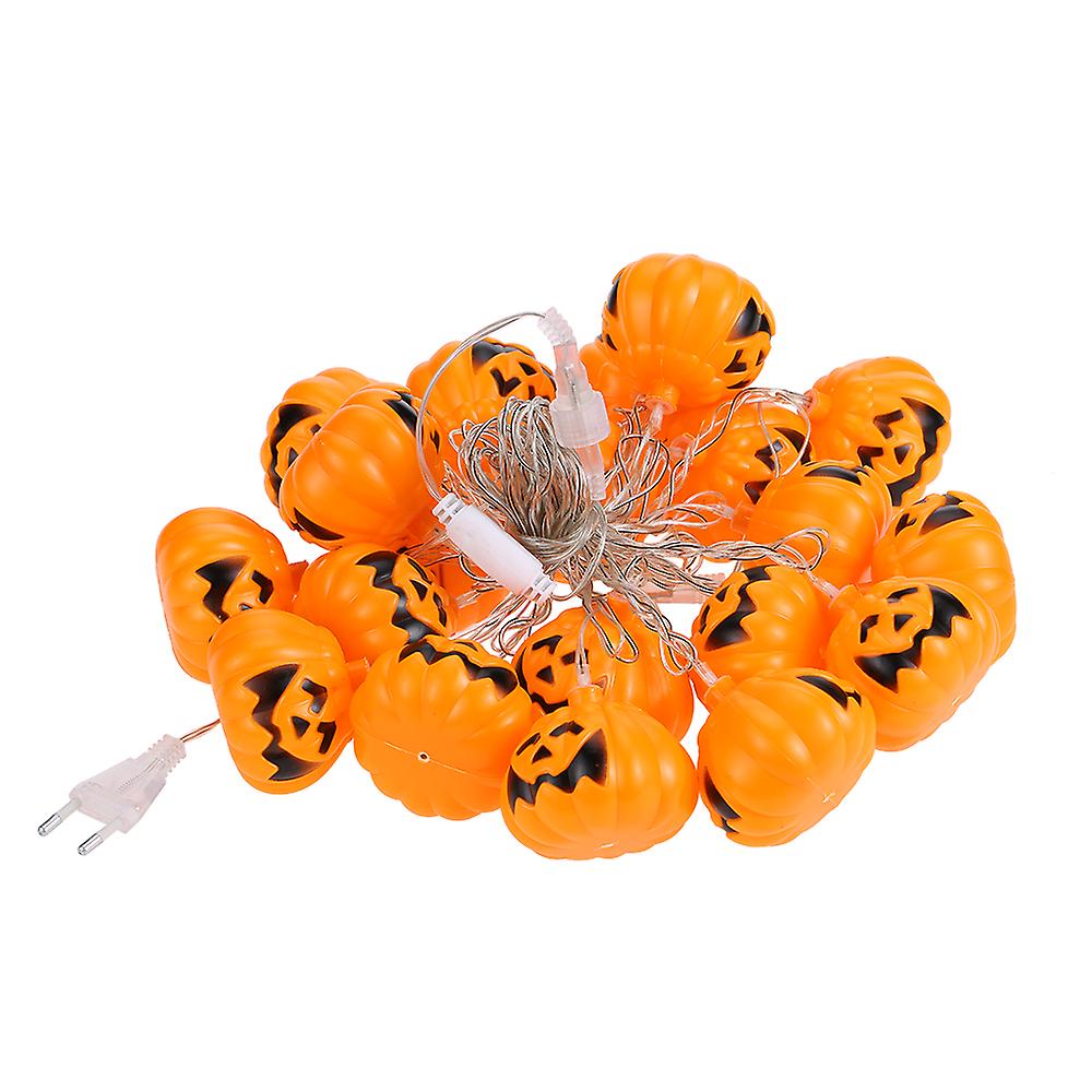 20leds 16.4ft Pumpkin String Light Lamp For Halloween Christmas Party Festival Decoration No.236664