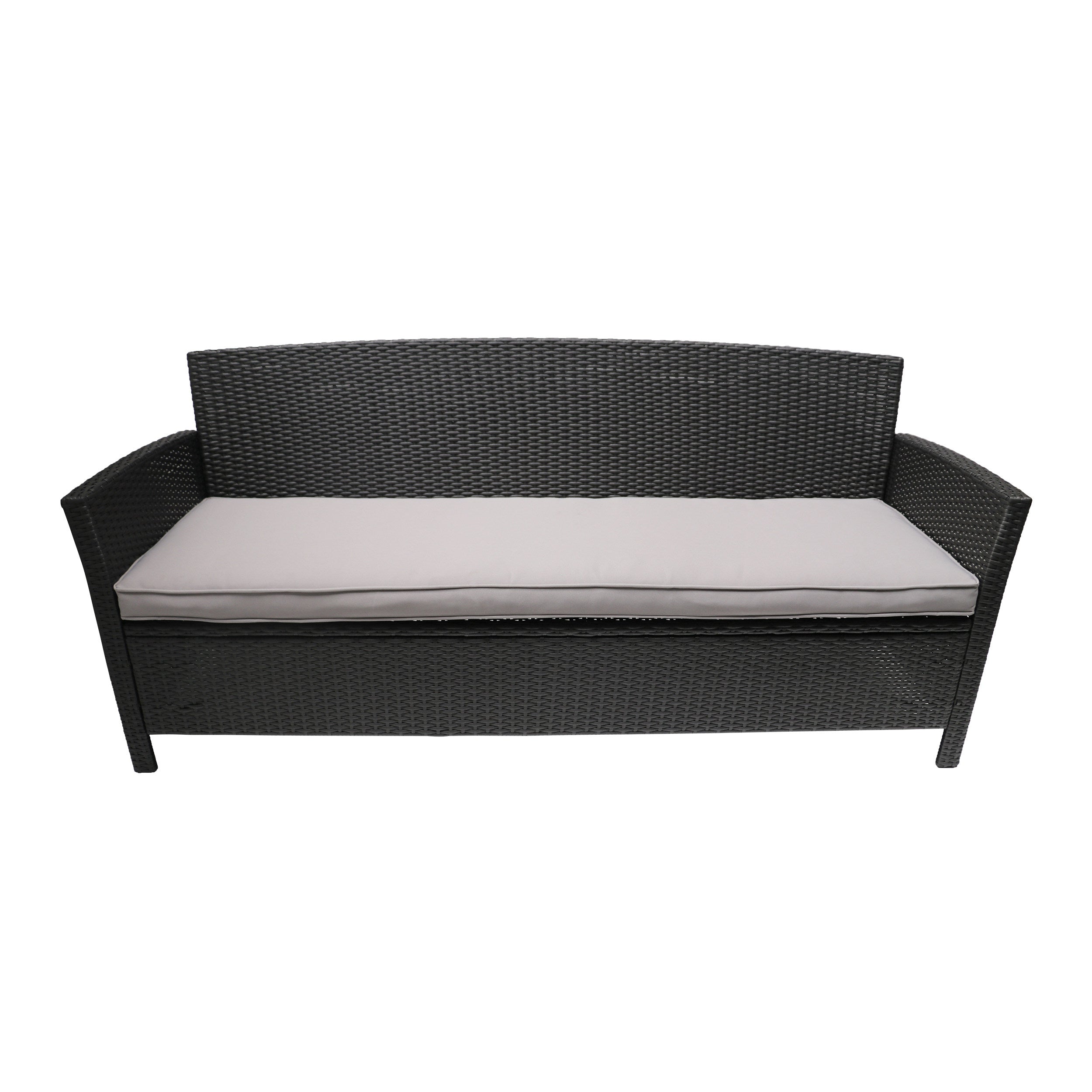 Auguste Outdoor Wicker 3 Seater Sofa