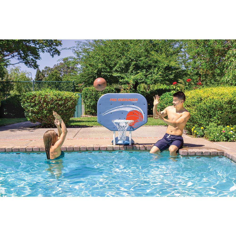 Poolmaster Pro Rebounder Plastic Swimming Poolside Basketball Game 72783