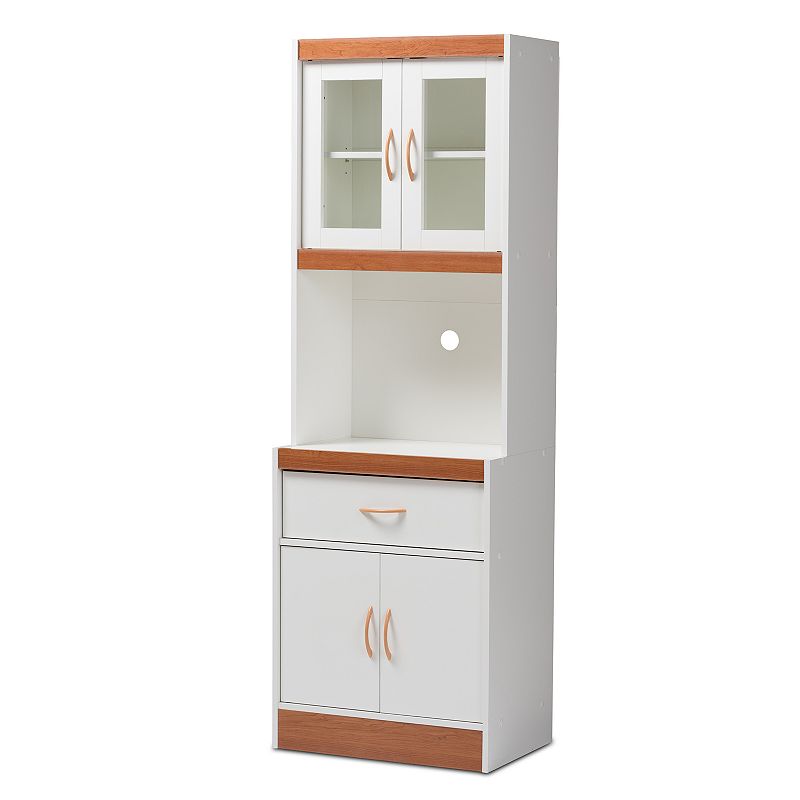 Baxton Studio Laurana Kitchen Storage Cabinet