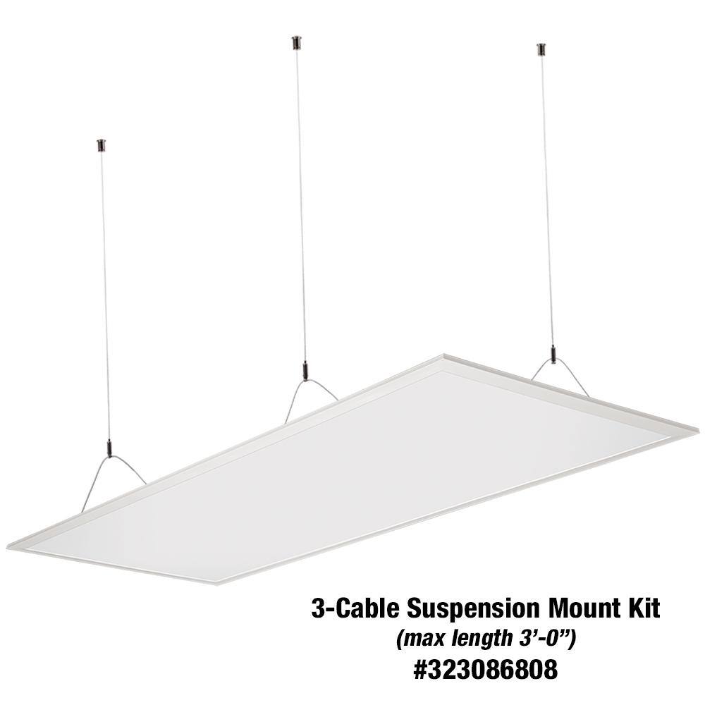 ETi 2 ft. x 4 ft. 3000K 3500K 4000K 5000K Lumen Boost Integrated LED Flat Panel Light 120-Volt to 277-Volt 64224301