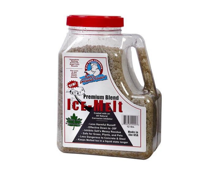 12lb Jug Bare Ground Coated Granular Ice Melt