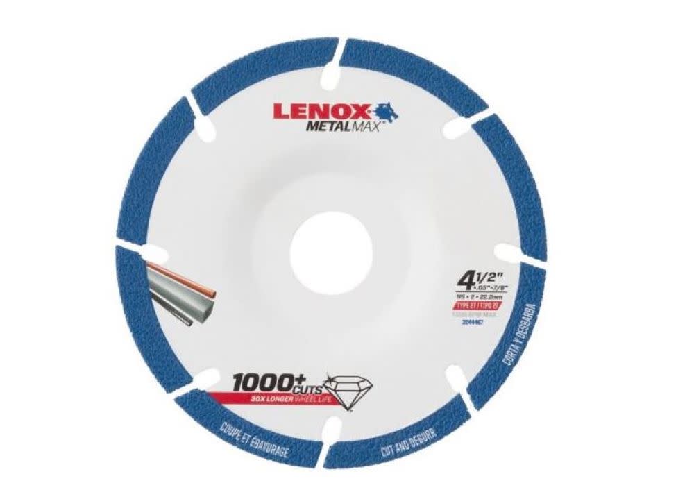 LENOX 4.5 T27 Diamond Combo Wheel ;