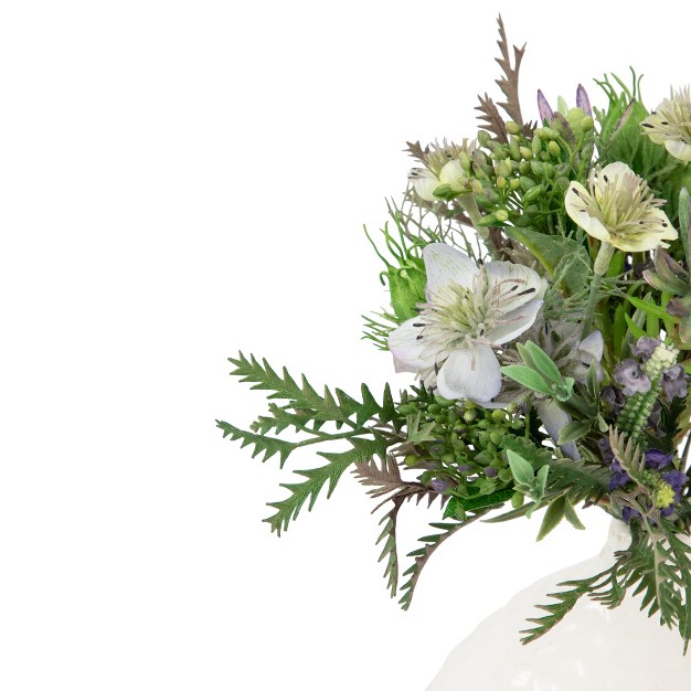 Nigella Pod And Protea Artificial Floral Bouquet