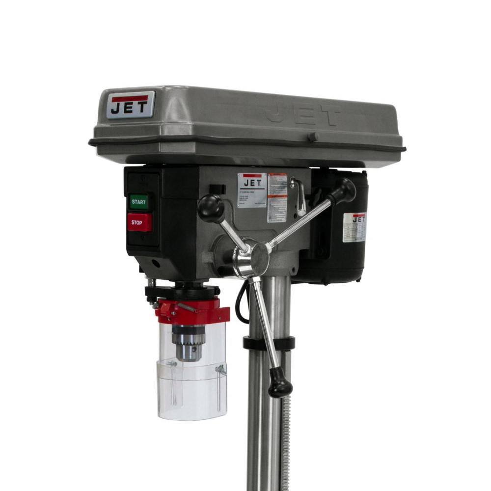 Jet 34 HP 15 in. Floor Standing Drill Press with Worklight 16-Speed 115-Volt J-2500 354400