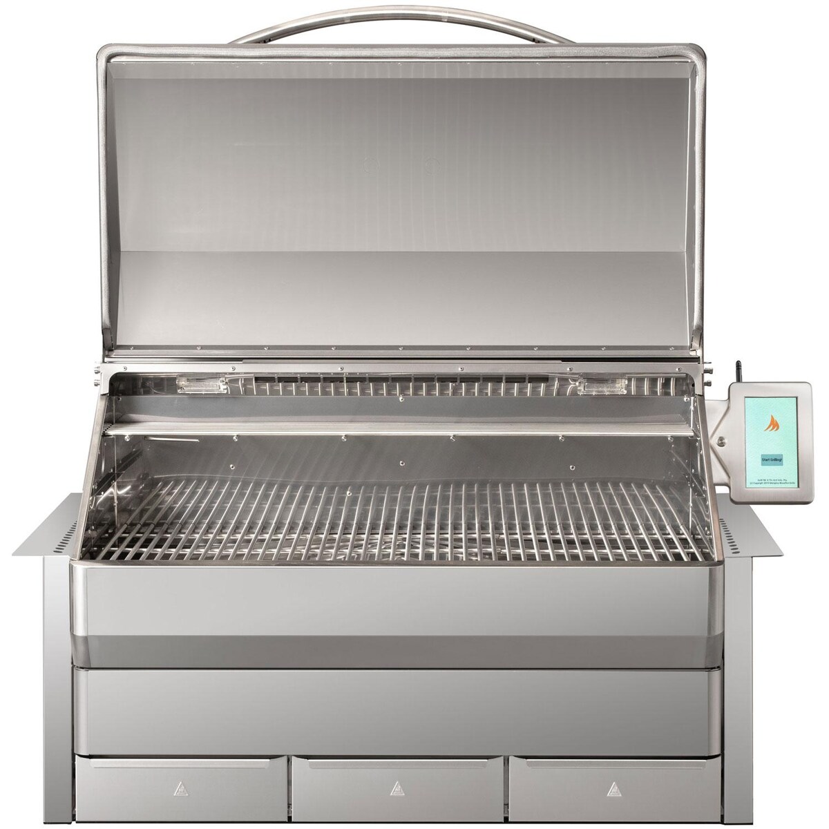 Memphis Grills Elite ITC3 Wi-Fi Controlled 39-Inch 304 Stainless Steel Built-In Pellet Grill