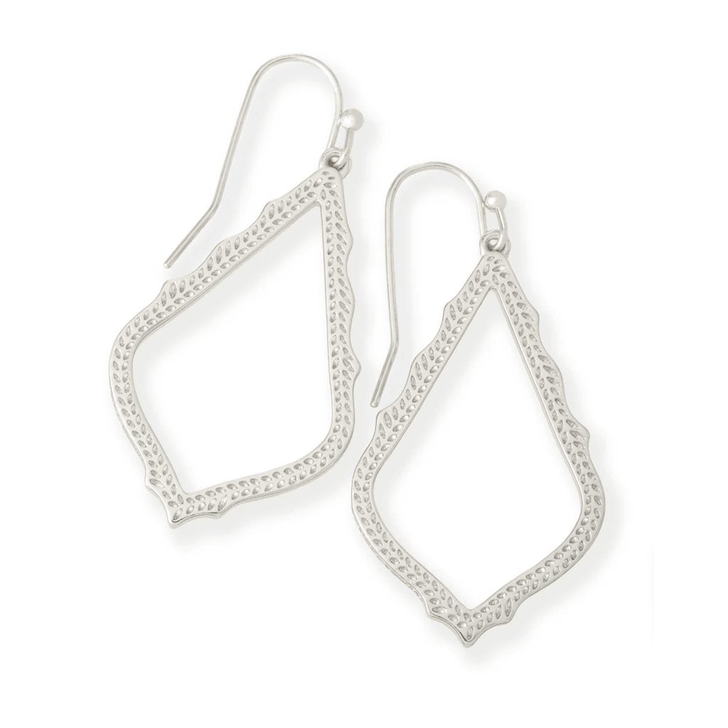 Kendra Scott  Sophia Drop Earrings In Silver