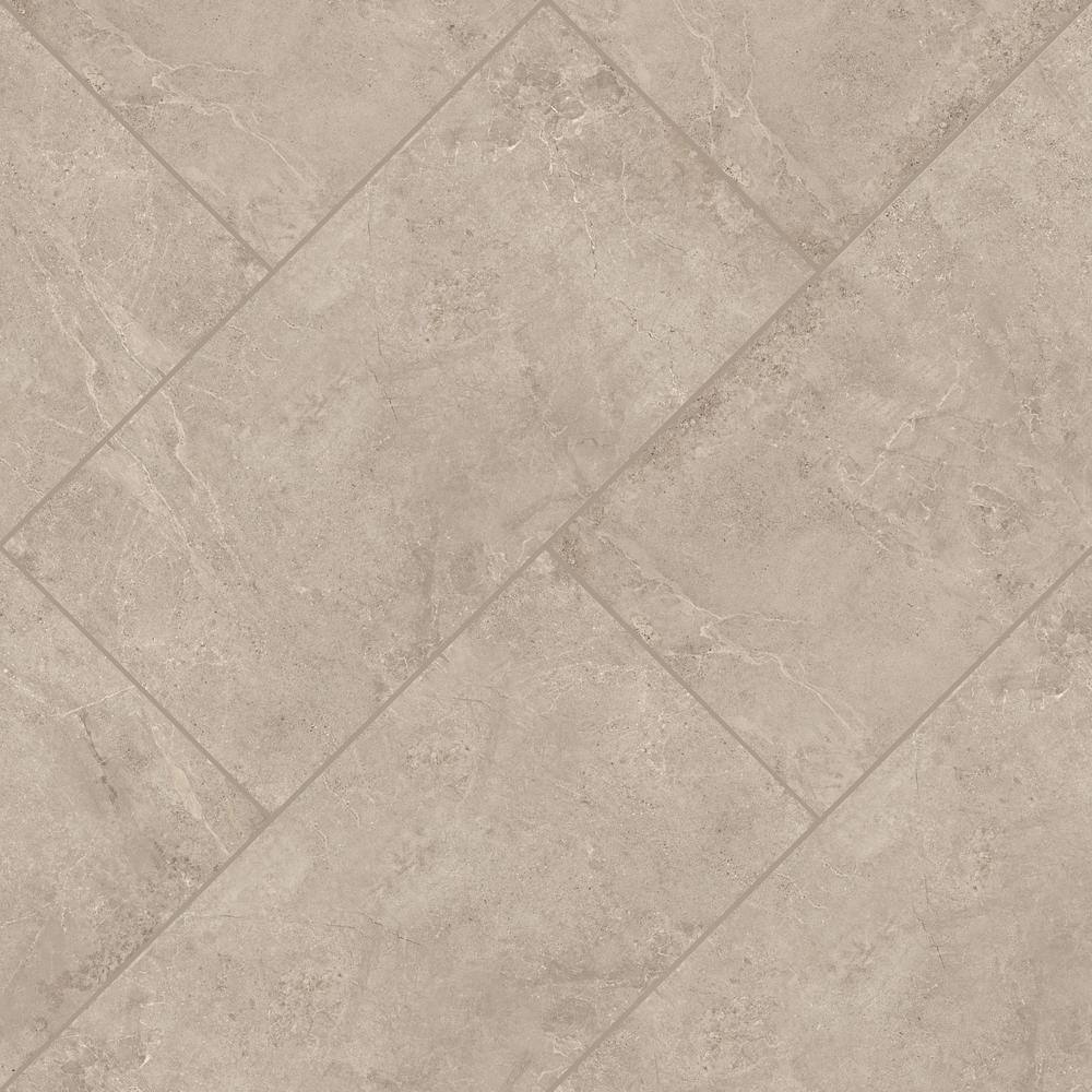 MSI 0.78 in. x 13 in. x 24 in. Soreno Taupe Matte Porcelain Pool Coping Eased Edge 4.34 sq. ft.Case LCPNSRTU1324EEC