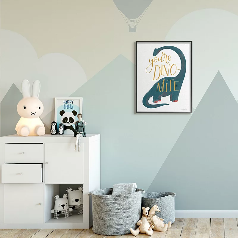 Stupell Home Decor You're Dino-Mite Dinosaur Framed Wall Art