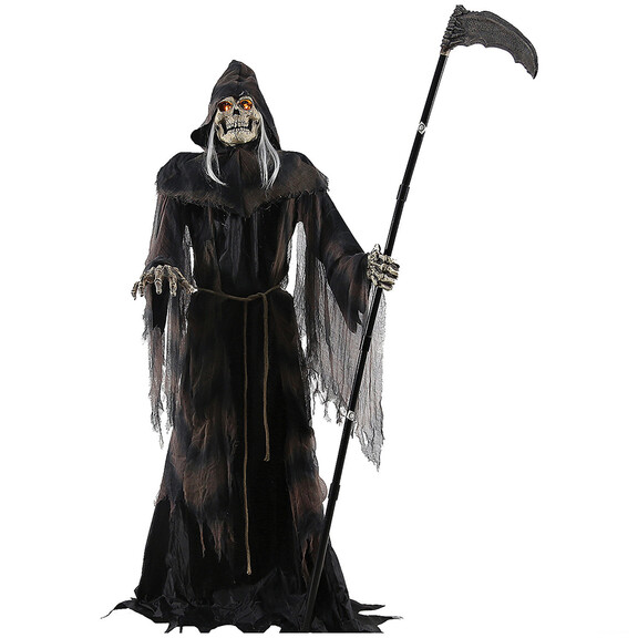 Morris Costumes MR124341 6' Lunging Reaper Animate...