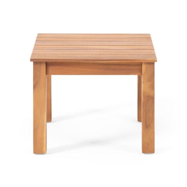 Temecula Outdoor MidCentury Modern End Table by Christopher Knight Home