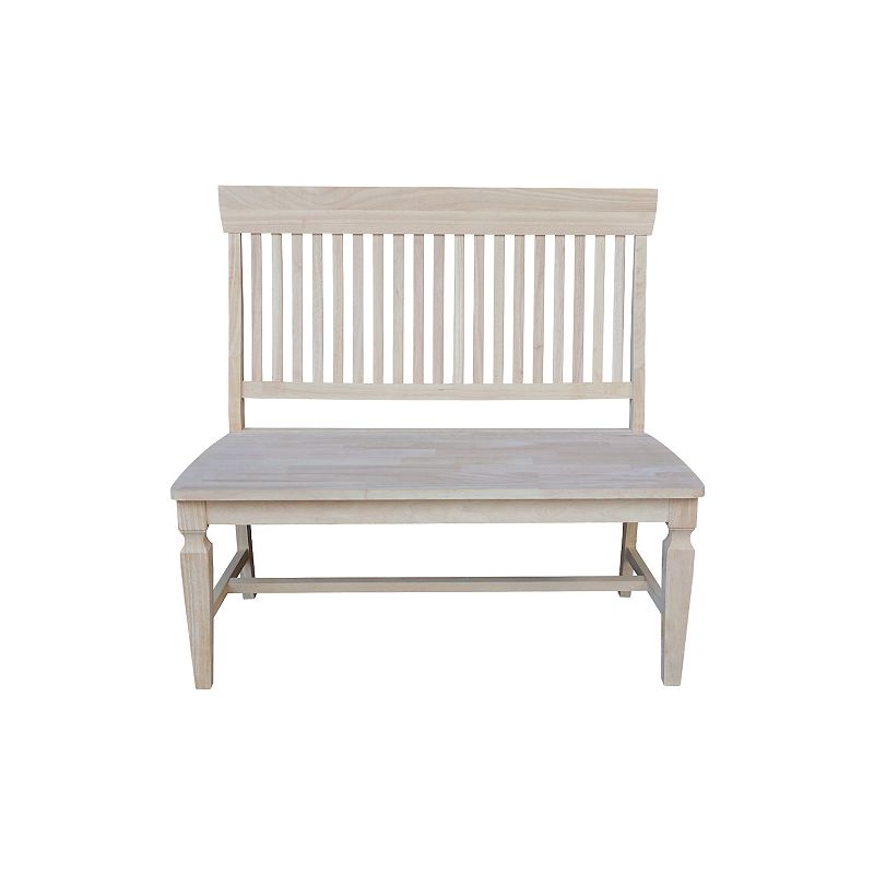 International Concepts Vista Slatback Bench