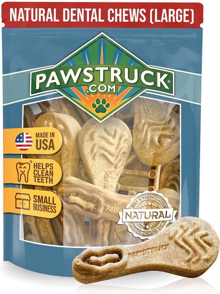 Pawstruck Dental Chew Brush Large Dogs Treats