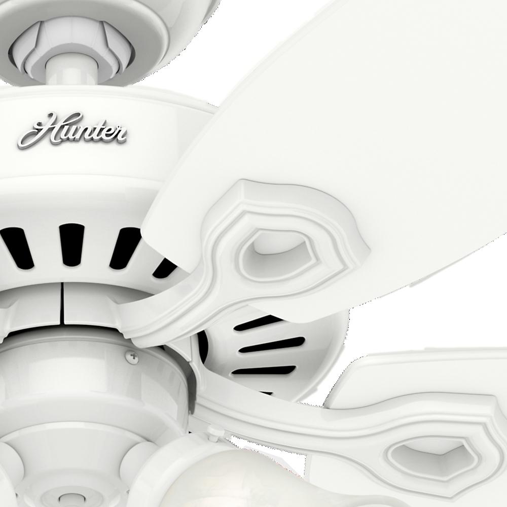 Hunter Builder Plus 52 in. Indoor Ceiling Fan with Light