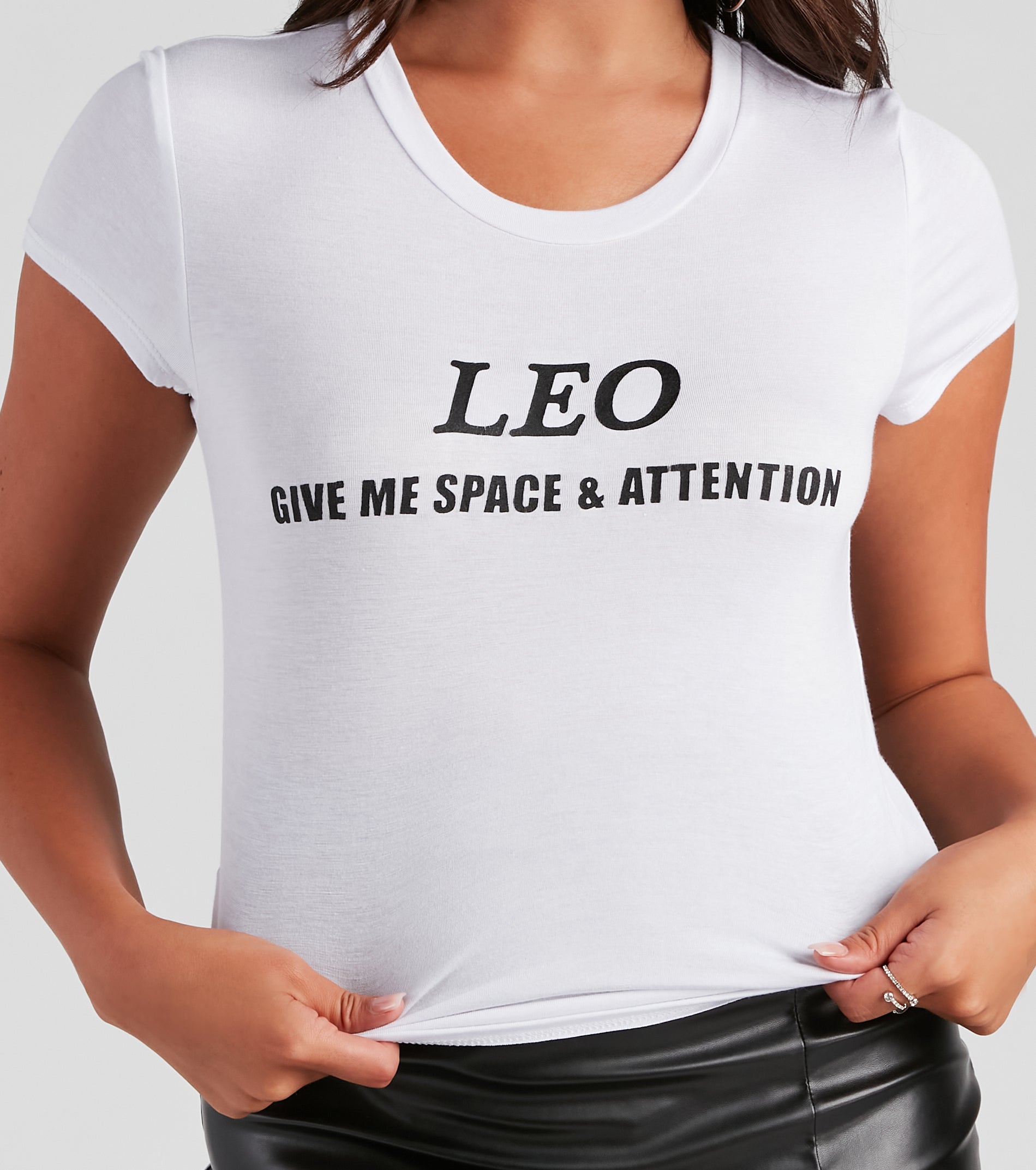 Leo Jersey Graphic Tee