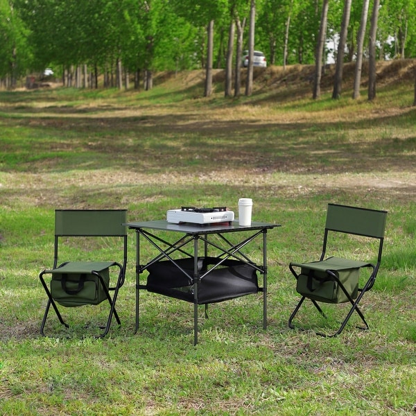 3Piece or 5Piece Folding Table and Chairs Set