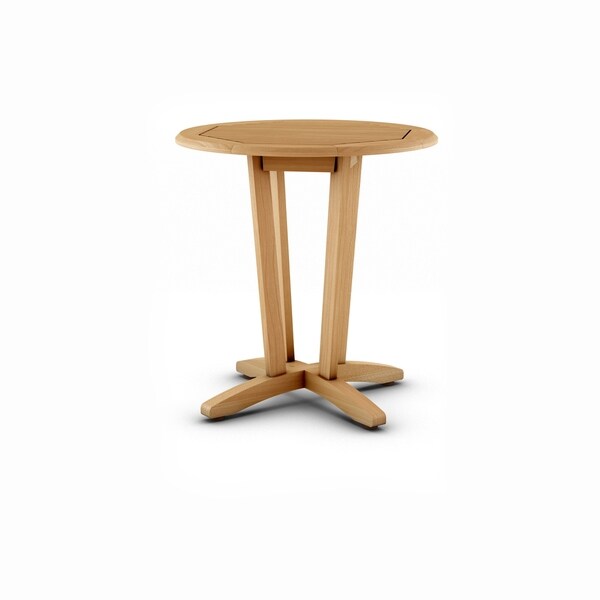 Teak Round Bistro Table