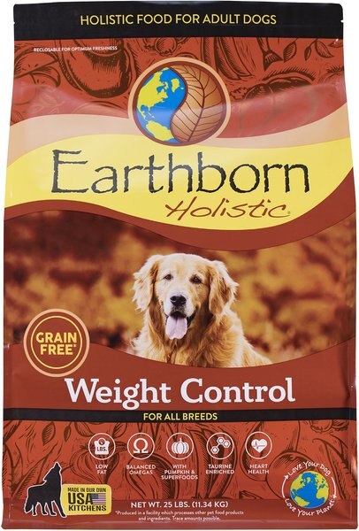 Earthborn Holistic Grain-Free Weight Control Dry Dog Food