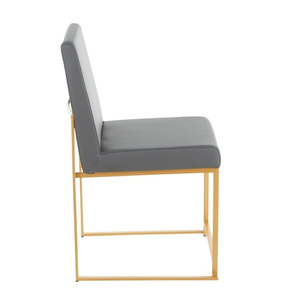 Fuji Gold High Back Dining Chair - Set of 2