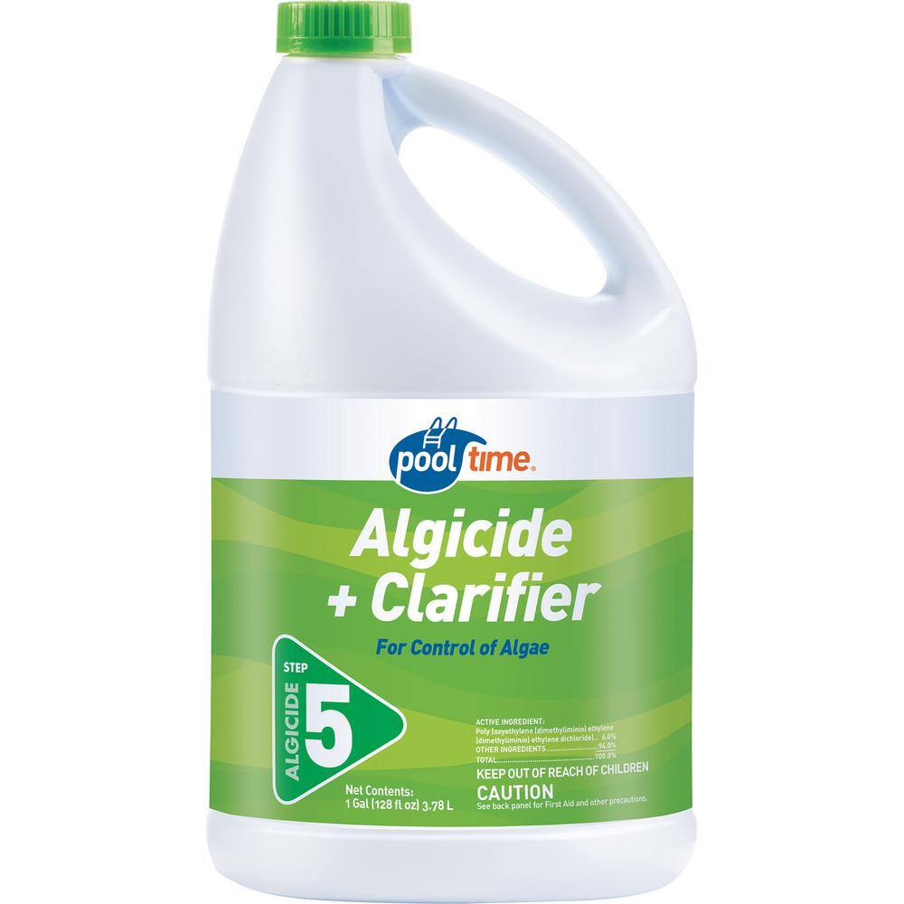 Pool Time 128 oz. Algicide and Clarifier Stabilizer 15128PTM