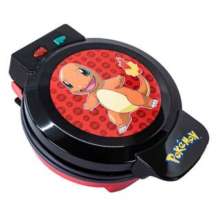 Uncanny Brands Pokemon 900 W 'Charmander' Black American Round Waffle Maker WM1-POK-CHA